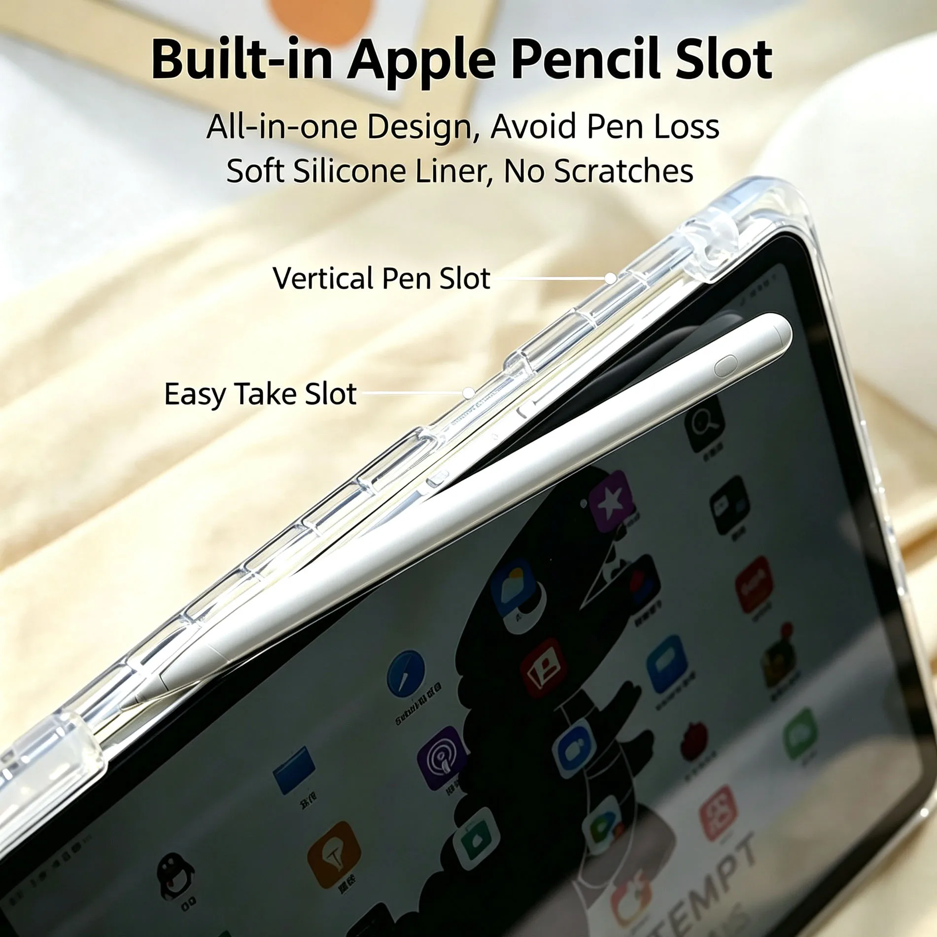 Premium Tablet Case with Smart Cover Design