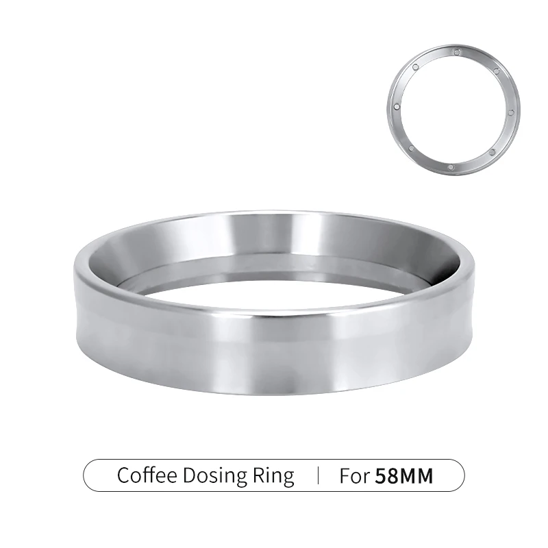 58mm Espresso Dosing Funnel - Aluminum Coffee Dosing Funnel For 58mm Portafilter, Prevents Mess, Black - View #7