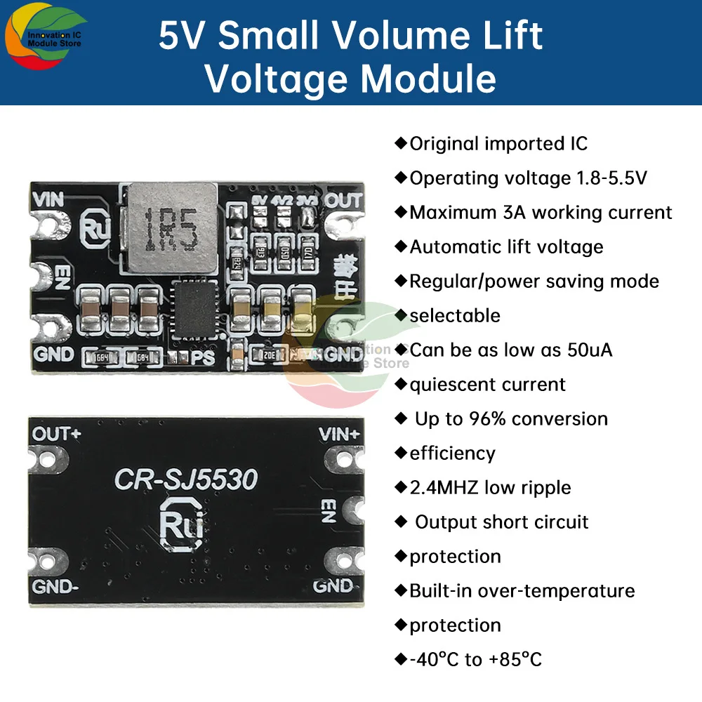 Módulo Boost Dc-dc De 5,5 A 30 V A 0,5 A 30 V Con Reducción | Cuotas