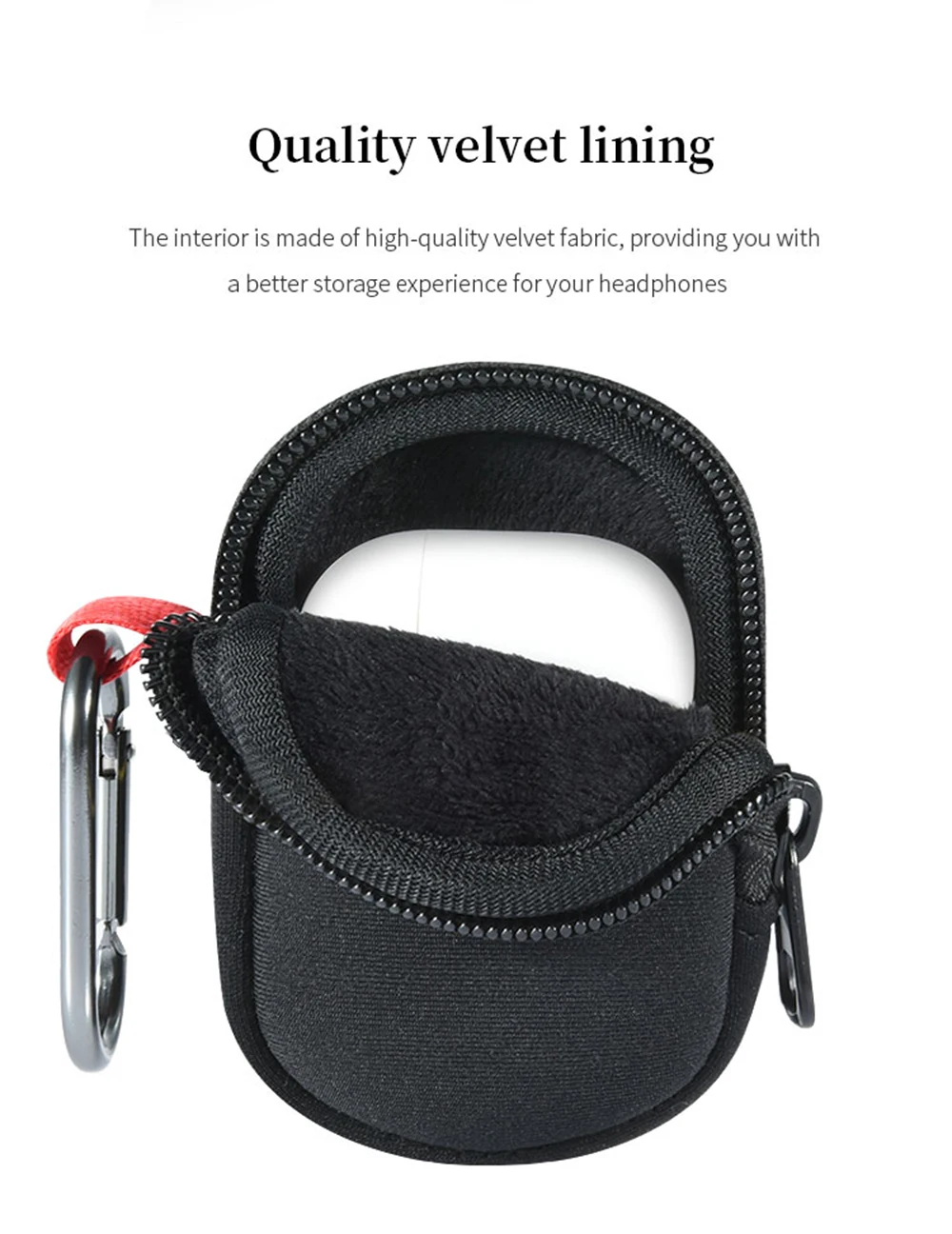 Portable Storage Bag for SoundPeats Capsule Nothing Ear(a) TWS Earbuds Box for Anbernic RG Nano games console Travel Carry Case