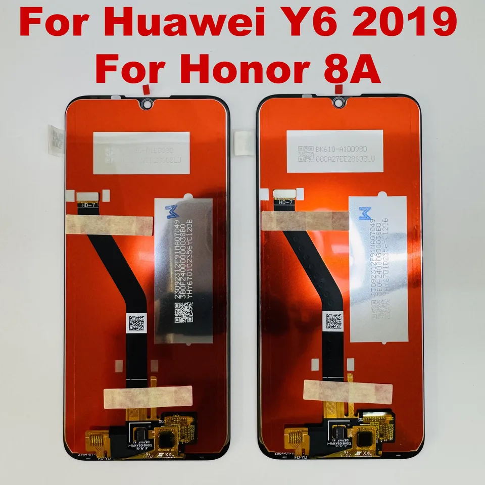 Écran LCD Complet Blanc Pour Huawei Y6s / Honor 8A (JKT-L21, JAT-L29) - Sans Châssis - Neuf