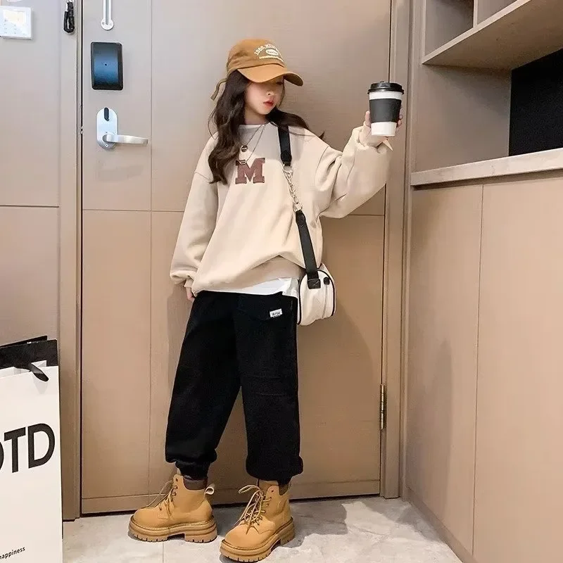 thumbnail image 1 of Sudadera con estilo de otoño para niños, sudaderas con capucha informales para niñas, ropa de estilo informal para niños, novedad de primavera y verano 2024, 1 of 4