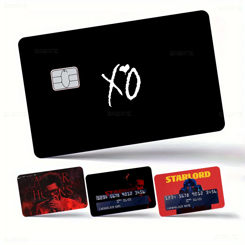 The Weeknd Anime Front Cover Film Sticker Skin