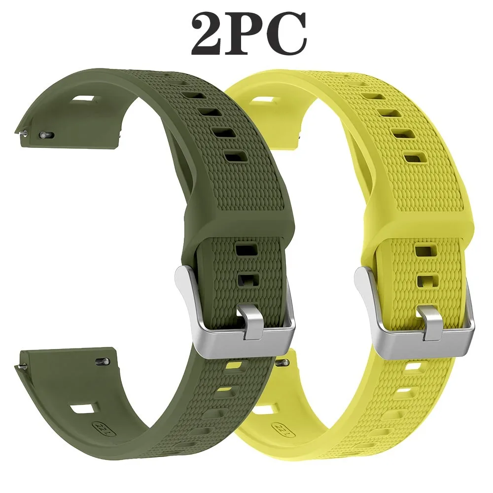 Premium Soft Silicone Quick Release Strap for Huawei Watch GT Series - Replacement Wristband Accessory