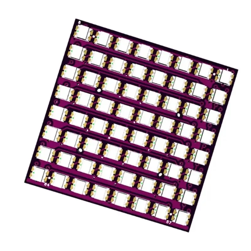 รูปสินค้า LED RGB 8x8 พิกเซล หน้าจอแสดงผลความละเอียดสูง