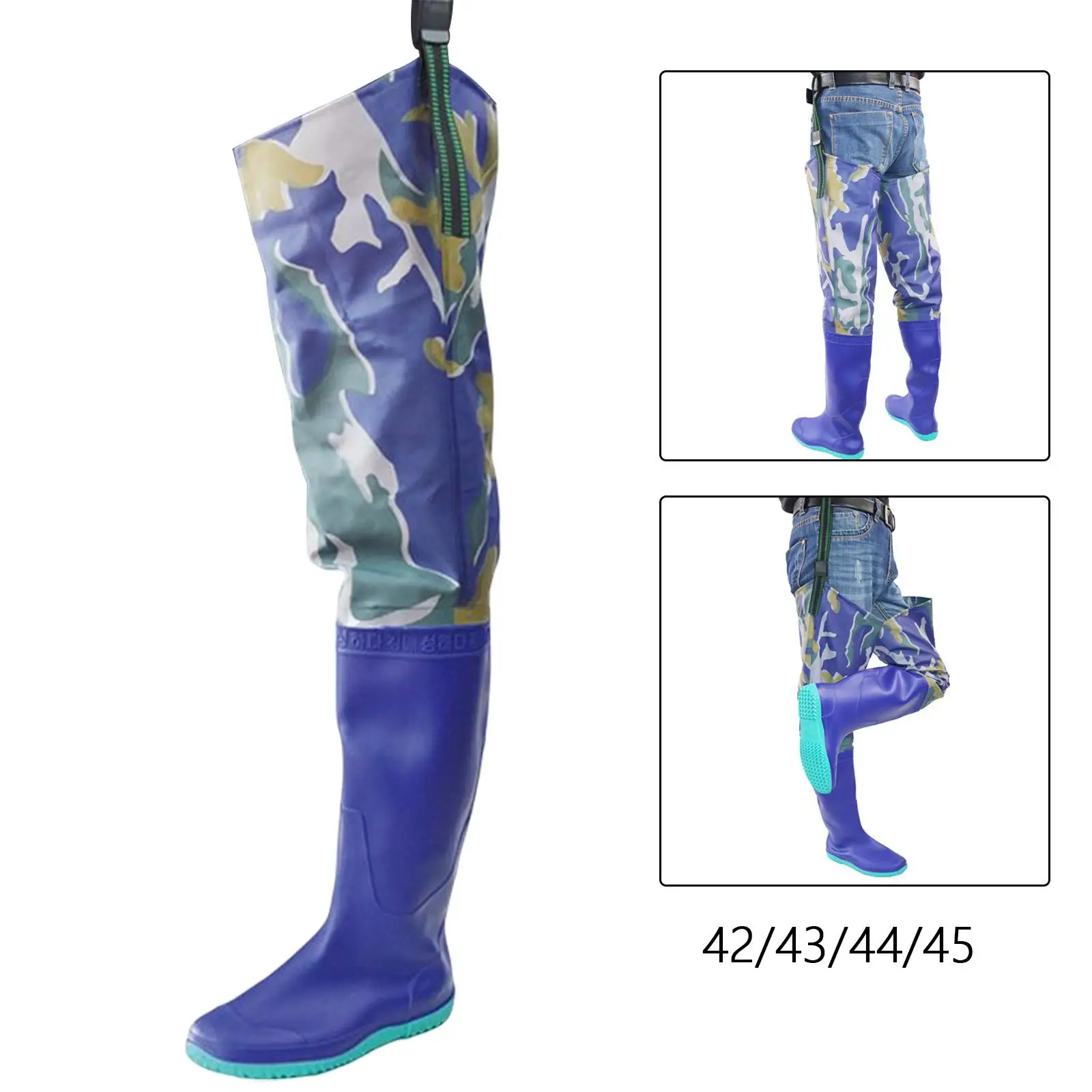 Fishing Hip Waders Wading Trousers Wading Hip Boots Watertight for Men Women