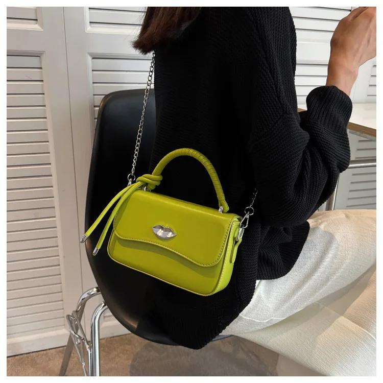 Tote Bag Pu Leather Crossbody Bag For Women 2022 New Solid Color