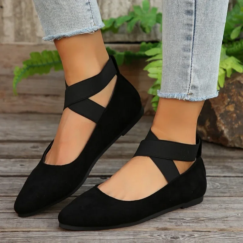 รูปสินค้า รองเท้าแฟชั่นผู้หญิง น้ำหนักเบา ใส่สบาย Elegant ขนาด 36-43