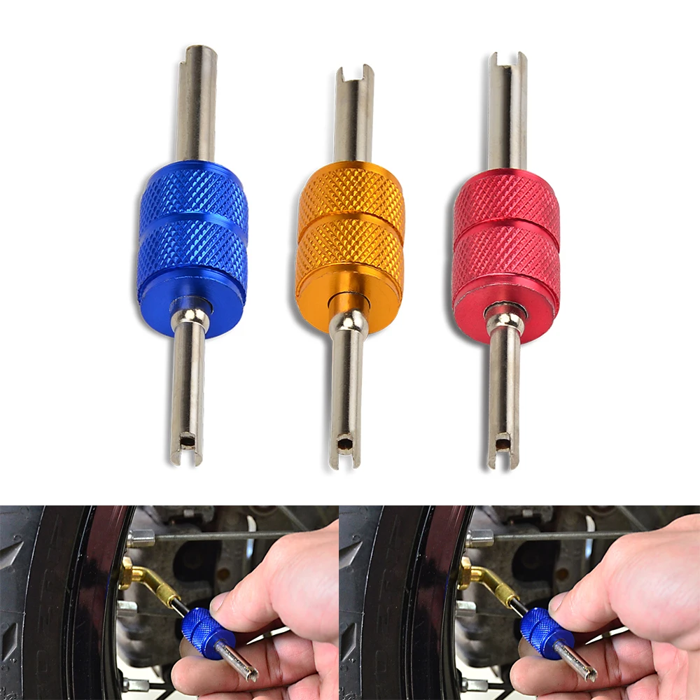 

Universal Standard Tire Air Valve Core Driver Tool 2 Sizes For KTM Honda Aprilia Husqvarna Bmw Kawasaki Yamaha Triumph Suzuki