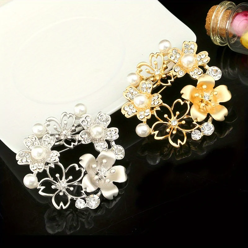 우아한 여성 남성 라인석 핀 액세서리, 클래식 빈티지 레이디 세트 원피스 브로치, 패션 쥬얼리