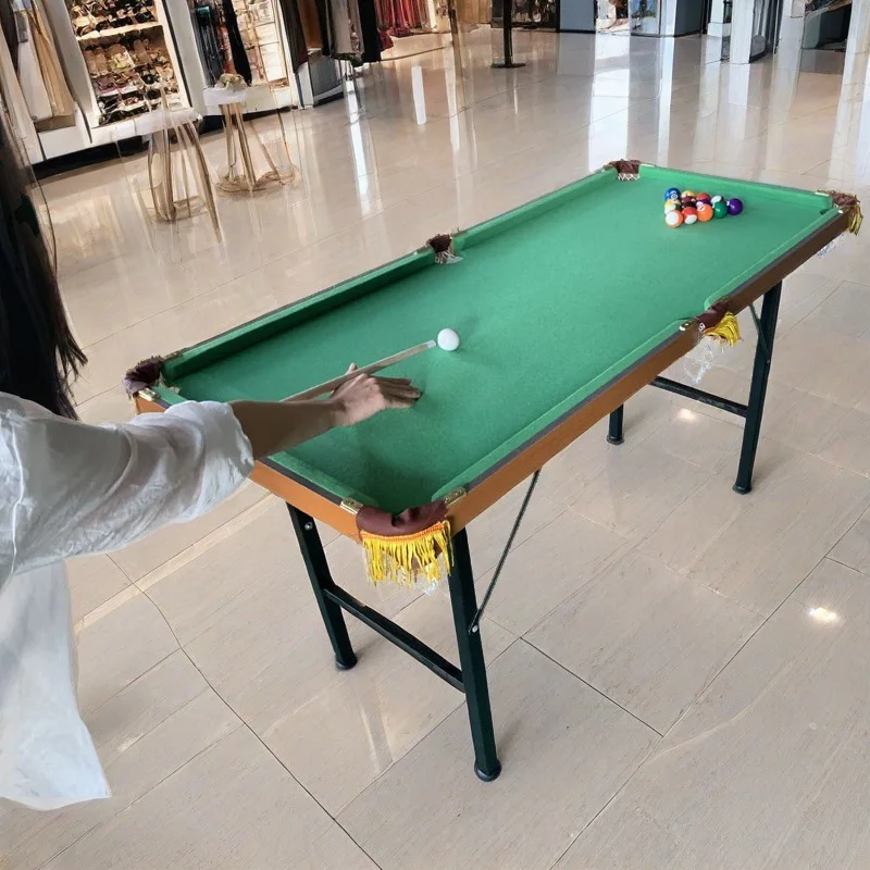 Folding Billiard/Pool Table Portable and Space-Saving Mini Billiard for Entertainment