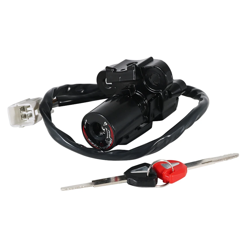 점화 스위치 문짝 잠금 키 세트, 가와사키 ER650 ER6N EX650 닌자 650 EX650 ER6F EX400 닌자 400 OEM:R27005-0552 오토바이