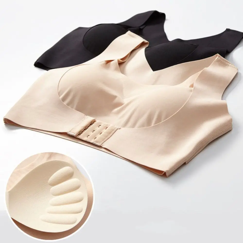 Reggiseno Correttore Posturale con Chiusura Frontale 2 in 1, Senza Ferretto, con Spalline Incrociate, Antiurto, Push-Up, Senza Cuciture, Migliora la Postura - immagine 3