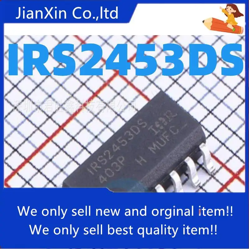 

10pcs 100% orginal new IRS2453DSTRPBF IRS2453DS SMD SOP-14 IRS2453 Bridge Driver