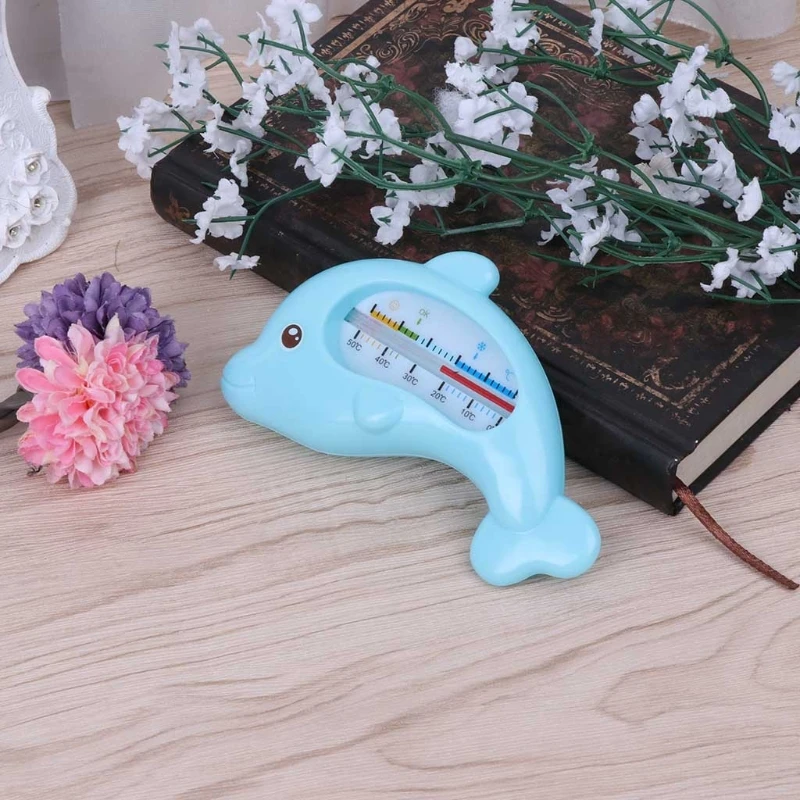 

Dolphin Baby Water Thermometer Floating Bath Toy Infants Care Household