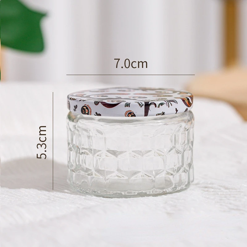 DIY Candle Jar Container Tumbler Holder Candlestick Frosted Transparent  Glass Cup Handmade Candles Making Supplies Candle-making - AliExpress