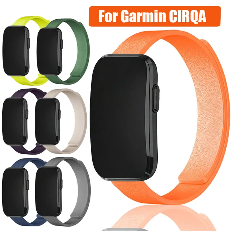 Magnetic Silicone Strap Bracelet Loop Wristband for Smart Fitness Tracker
