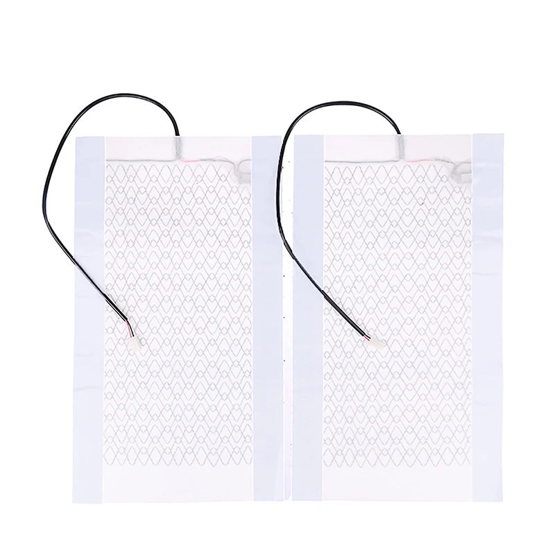 2pcDC12VCarCarbonFiberHeaterSeatHeatingPadHeaterElement