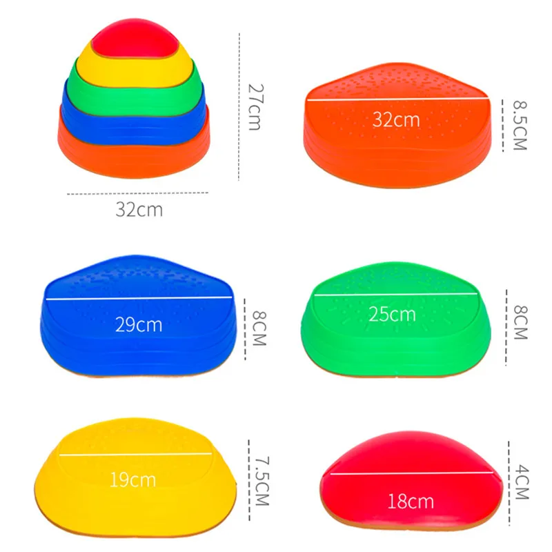 Measurements of the balance stepping stones