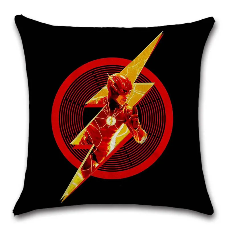 

Cartoon Print Cotton Polyester Cushion Cover Home Decorative Sofa Car Chair Seat Throw Pillow Case Kids Friend Gift