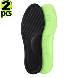 Soft Memory Foam Orthopedic Deodorizing Insoles - Sweat - Absorbing and Antibacterial Shoe Accessories - 35 - 36 (2pcs)