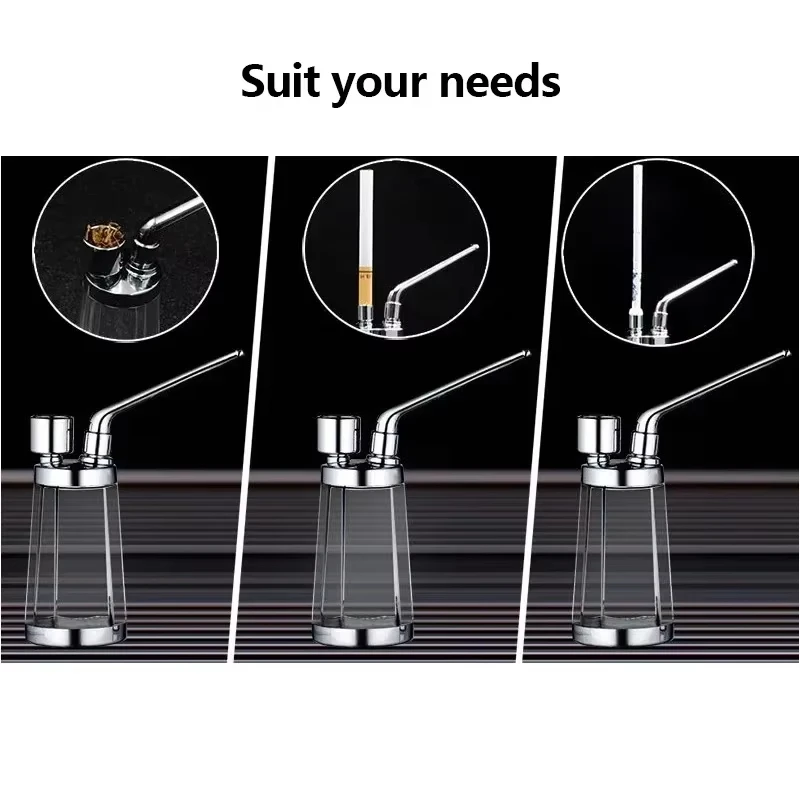 New Bottle Water Pipe Portable Mini Hookah Shisha Tobacco Smoking Pipes Gift of Health Metal Tube Filter Hookah Filtration hookah pipes,hookah set,smoking pipe kit