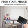 Billetera con gps Tracker Card Android,Smart Wallet for Men Leather Wallet Best 2025 New Christmas Gift Birthday Gifts For Dad 3