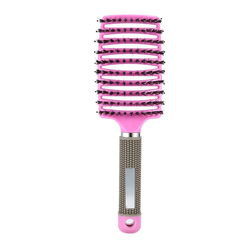 

Women Hair Scalp Massage Comb Bristle & Nylon Hairbrush Wet Curly Detangle Hair Brush for Salon Hairdressing Styling Tools