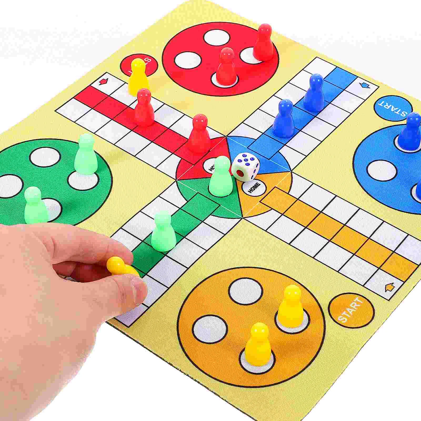 Portable Lightweight Chess Set Toy With Good Material Mini Flying Chess Games For Board Playthings Portable Games