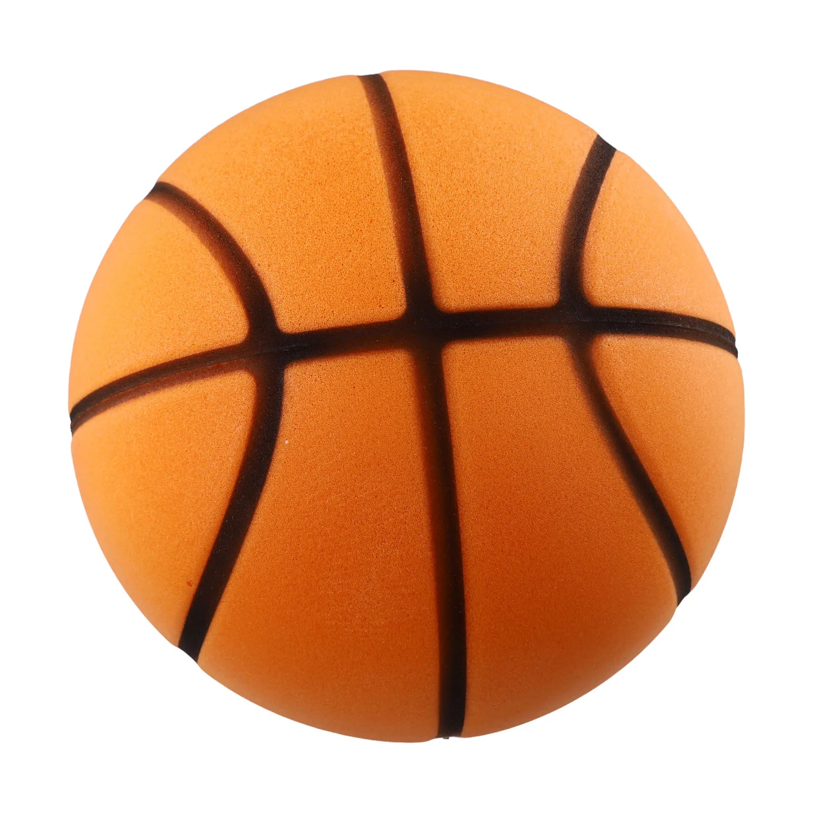 Indoor Silent Basketball 1pc Diameter 21/18/24cm Silent Basketballs Foam Sports Ball Indoors Balls Baskets For Kids Play