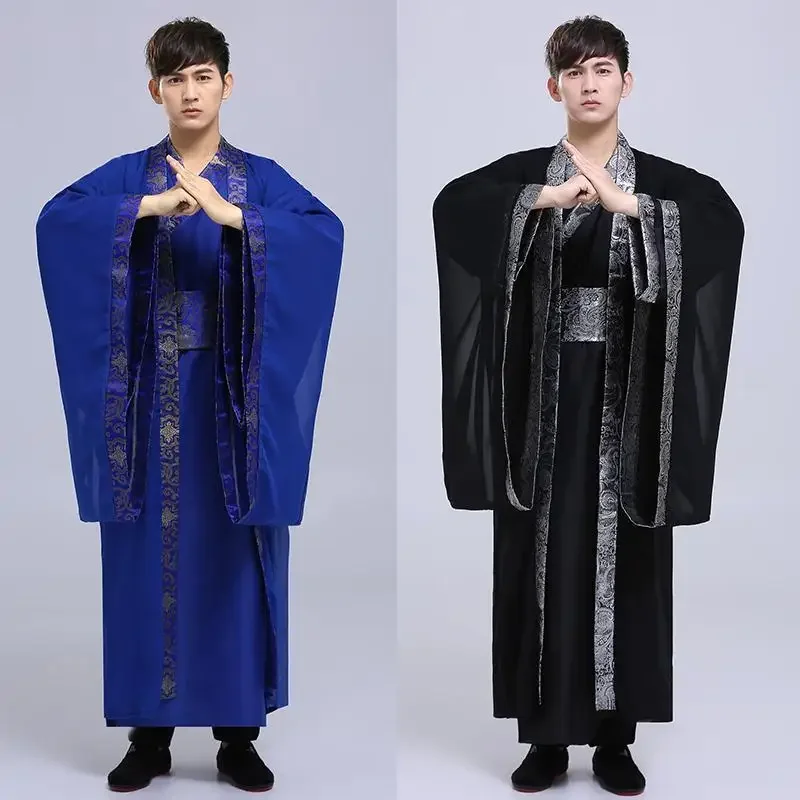 

Hanfu Costumes Male Tang Dynasty Han Hero Stage Emperor Mens Hanfu Chinese Style Traditional Chinese Clothing for Man Cosplay