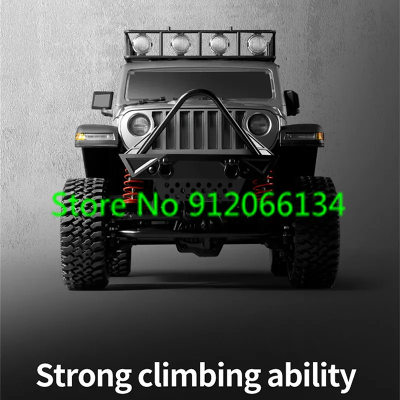 Smart Auto Lighting Remote Control Truck Vehicle 1:12 4WD 45° Climb Crawler Off Road Chassis Speed AdjustmentRC Truck Car Model 2