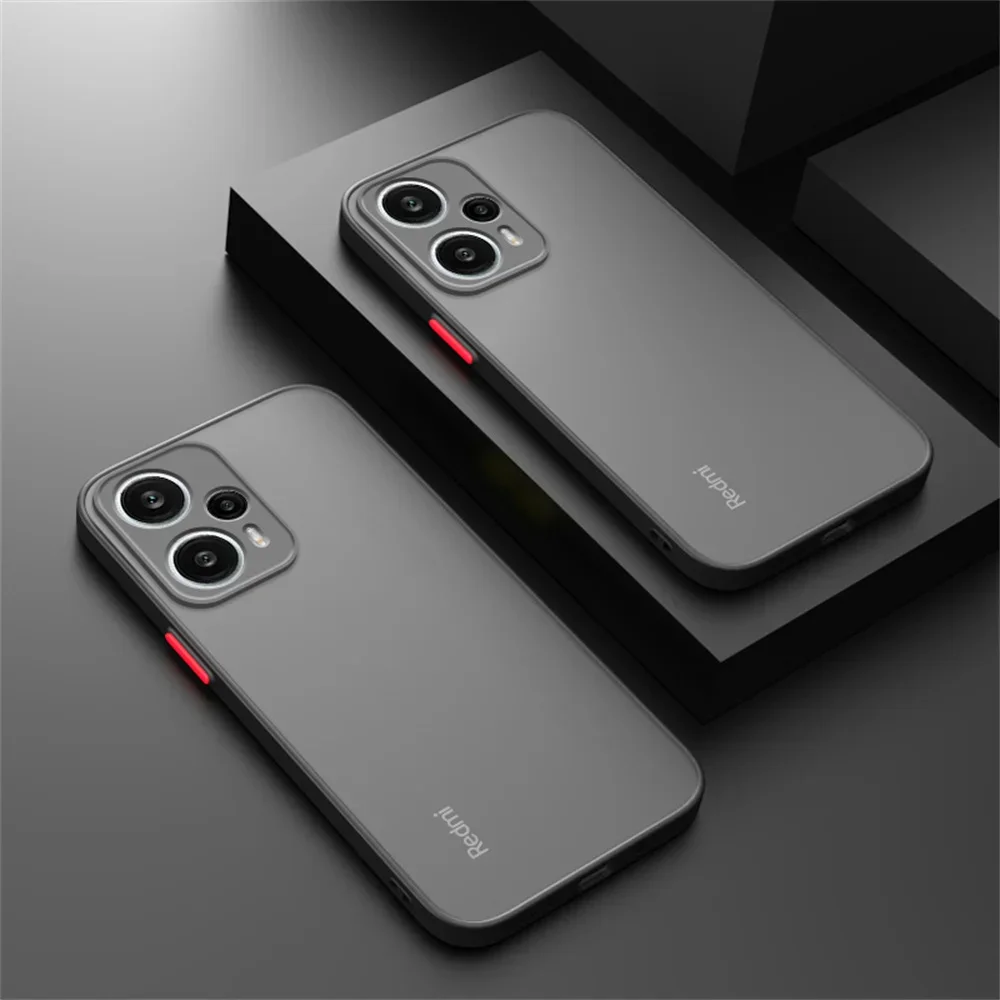 Matte Armor Shockproof Bumper Phone Case