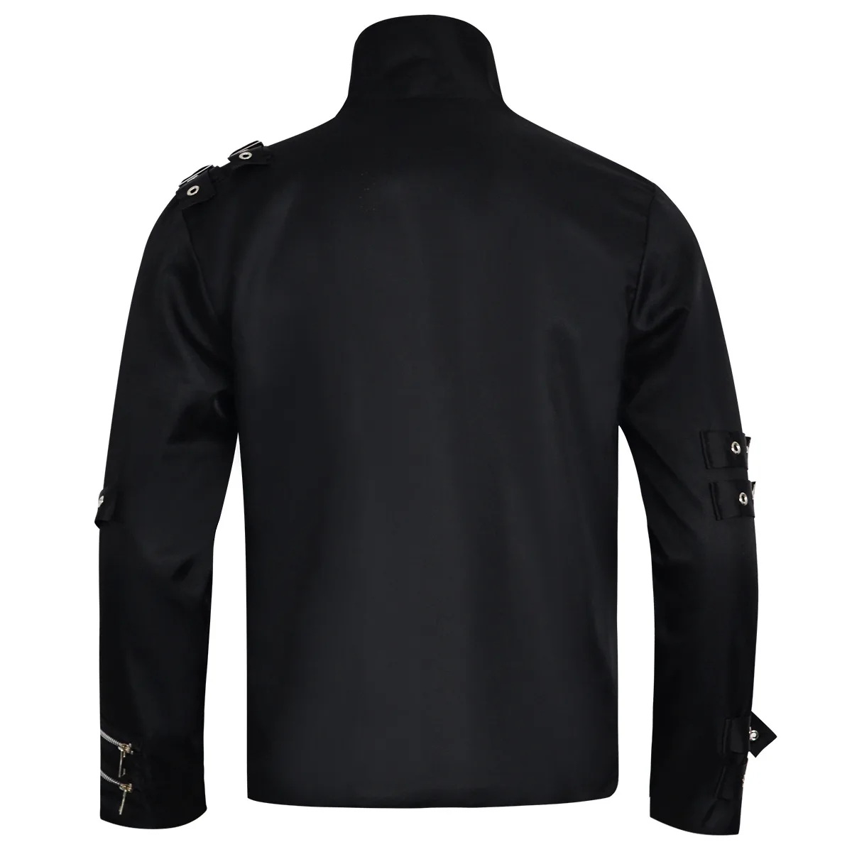 Michael Jackson cosplay Costume BAD Punk Jacket Black Slim BAD Jacket Costume Clothing for Man Adore Stars Impersonator
