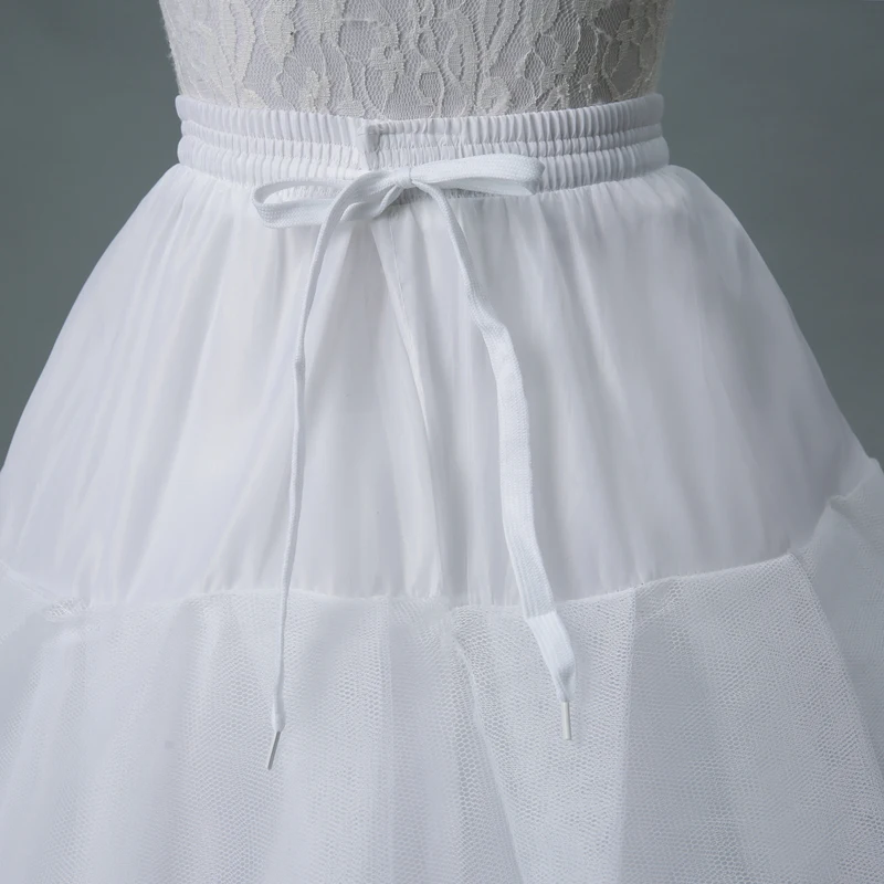 Wedding Petticoat 4/6/8 Layers Tulle Petticoat Wedding Accessories Chemise Without Hoops For A Line Wedding Dress Wide Puffy Underskirt