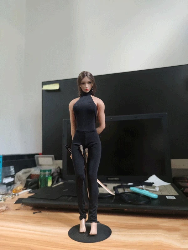 1/6 スケール レース アップ コルセット 手袋 ストッキング セット 12インチフィギュアモデル用 黒 2zzhgl6 女性のためのセクシーな黒のタイツ,1/6スケール,12インチの