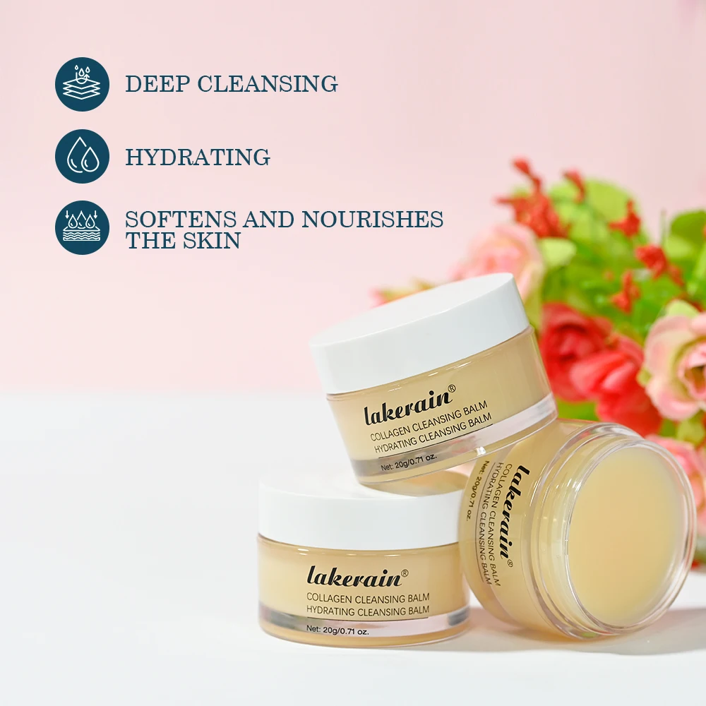 Eyelash Extensions Remover Collagen Cleansing Ultra Nourishing Treatment Balm Deep cleansing Hydrating Softens and nourishes the 5