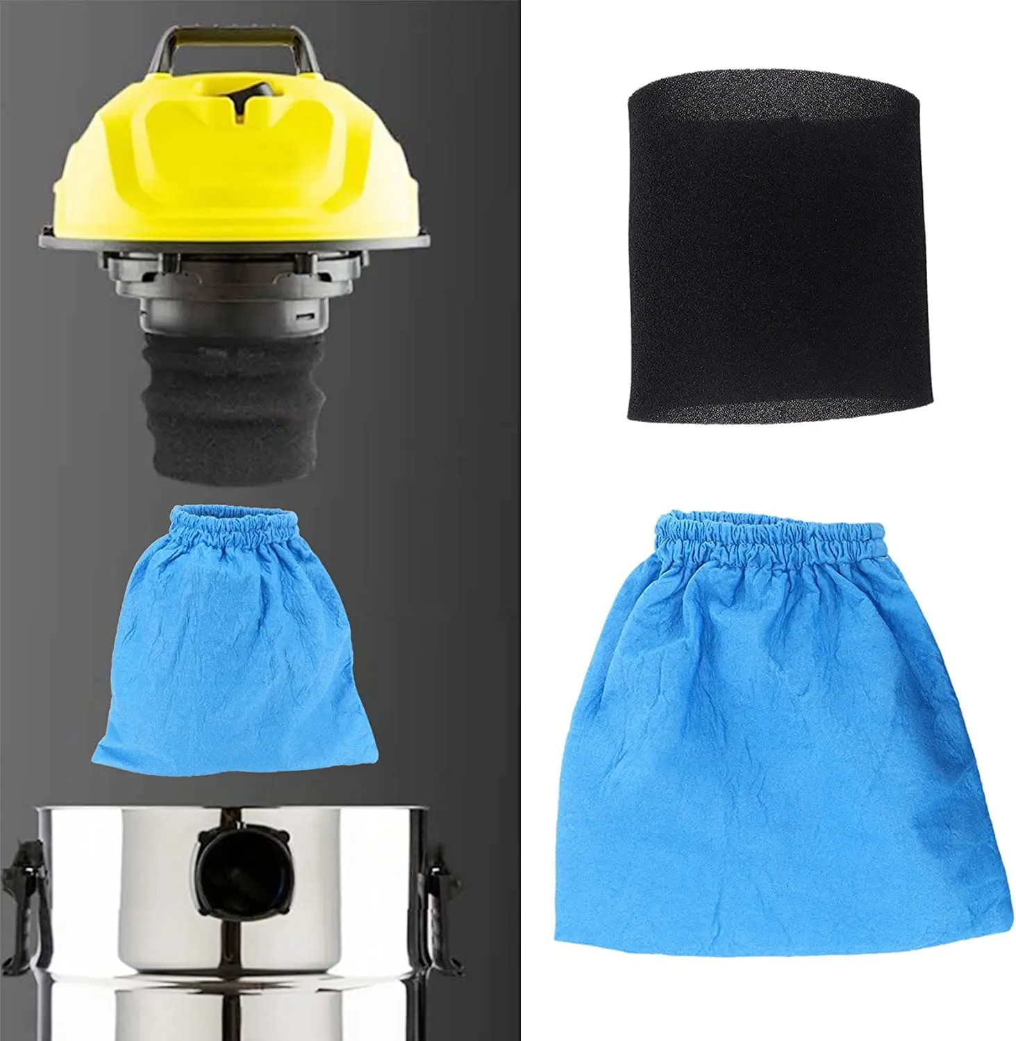 Рисунок 3 - Текстильные фильтры для пылесоса