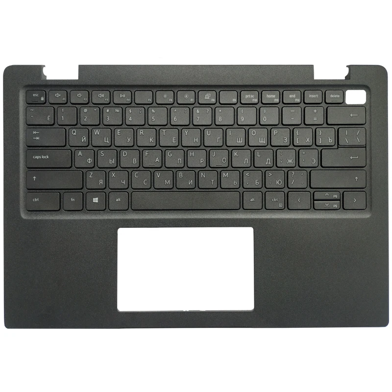 Teclado com Palmrest Upper Cover Case Dell Latitude 3420 E3420 Espanhol Eua Latim Russo Brasil Reino Unido Novo - Imagem 3