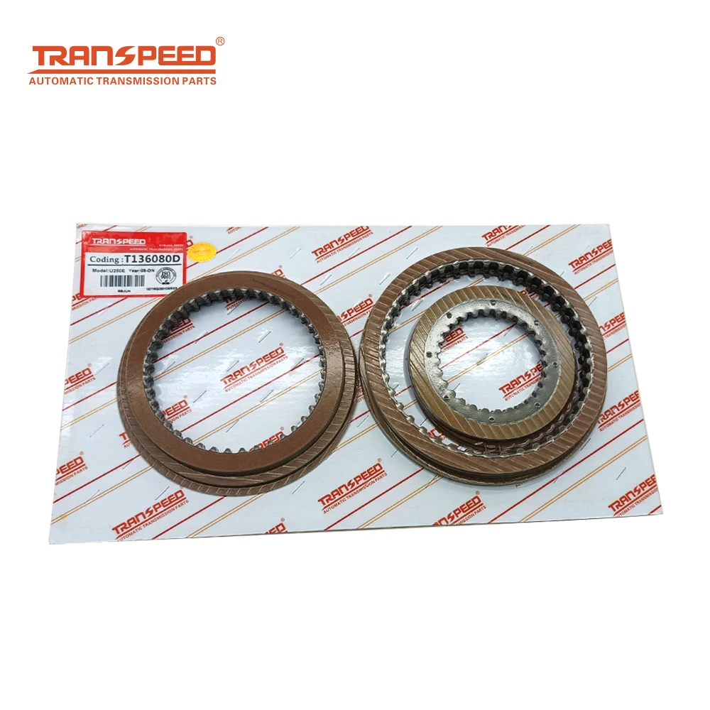 

TRANSPEED U250E Automatic Transmission Friction Clutch Kit For ALPHARD Corolla HARRIER HIGHLANDER Solara Transmission Drivetrain