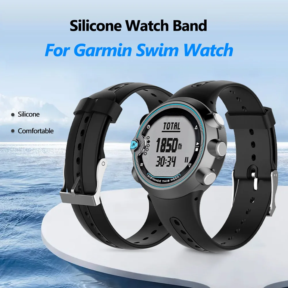 Ремешок силиконовый для наручных часов Garmin сменный Браслет умных Аксессуары