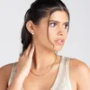 AAA + 8mm perle d'eau douce, boucles d'oreilles en forme de perle en cage plaquée or à la mode pour femmes boucle d'oreille en or pour femmes cadeau de mariage