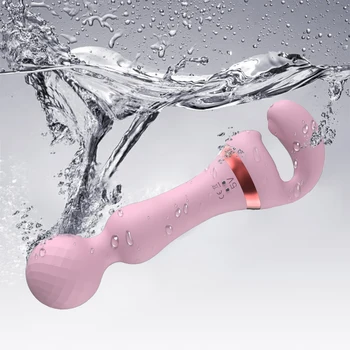 Powerful AV Vibrators Magic Wand Adults Sex Toy Female Clitoris Stimulator USB Recharge 20 Modes G Spot Massager Dildo for Women 5