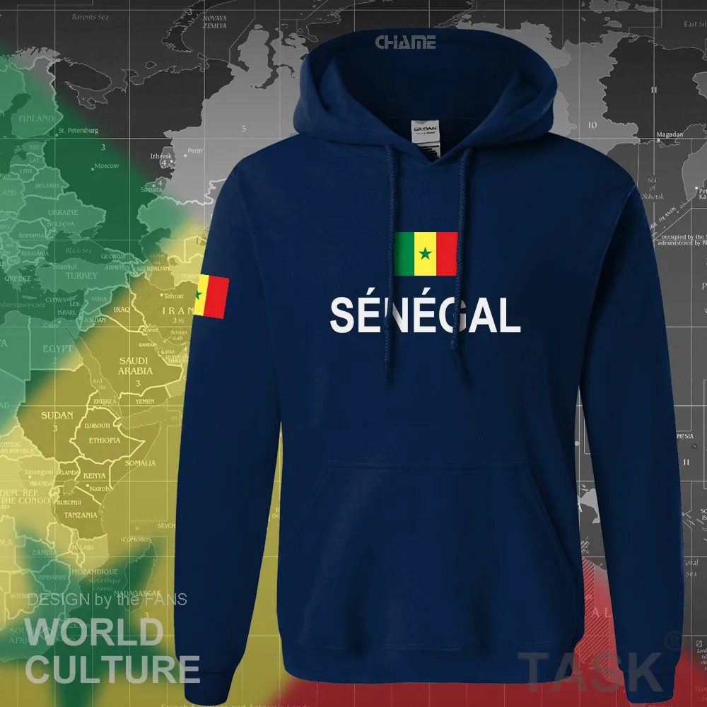 

Senegal SEN hoodie men sweatshirt sweat new hip hop streetwear tracksuit nation footballer sporting country africa Senegalese