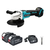 PATUOPRO 125mm M14 Brushless Angle Grinder Cordless Electric Polishing Cutting Machine Power Tool For Makita 18V Battery 1
