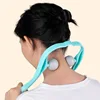 Plastic Pressure Point Therapy Neck Massageador Massagem Relieve Hand Roller Neck Massager for Neck Shoulder Trigger Point 1