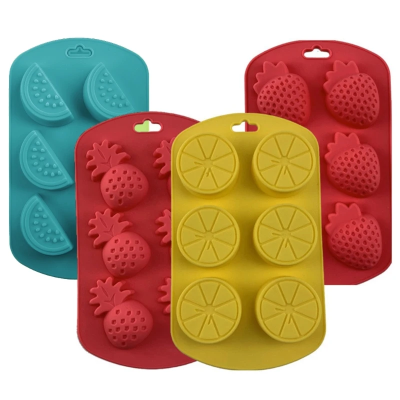 

Watermelon Strawberry Silicone Mold Jelly Molds DIY Cake Chocolate Decorating Tool Fruit Sugarcraft Baking
