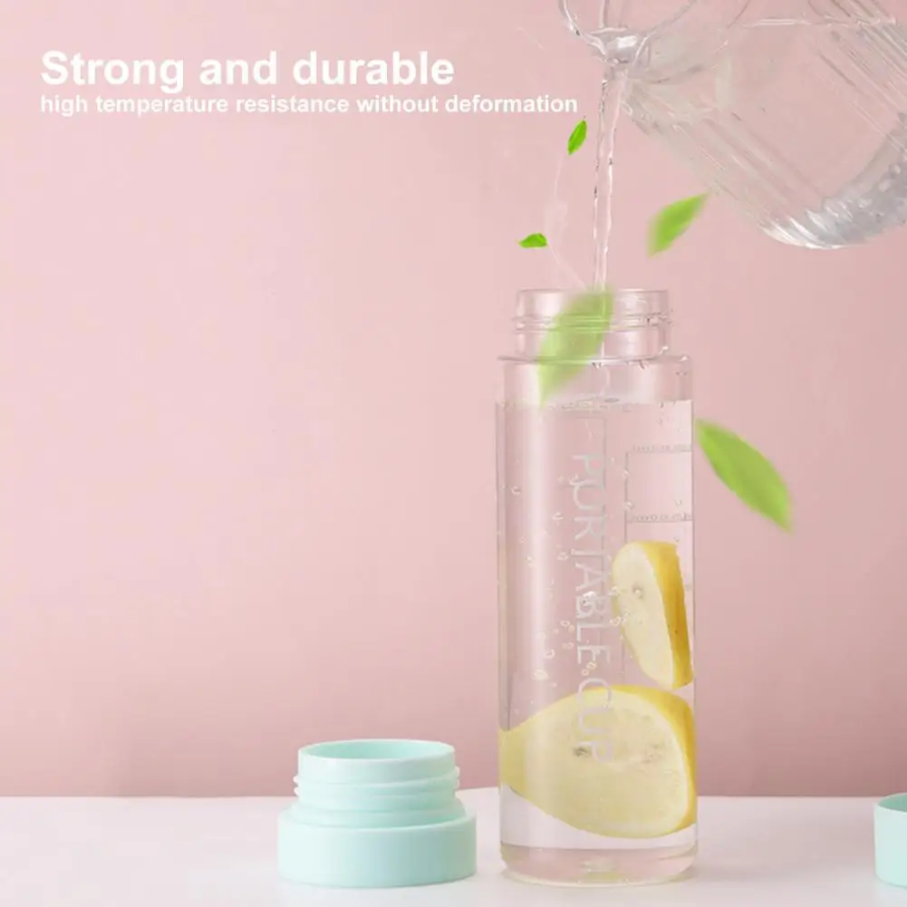 800ML Water Cup Eco-friendly Student Cup Large Capacity Practical Transparent Style Drinking Jug Outdoor Accessory