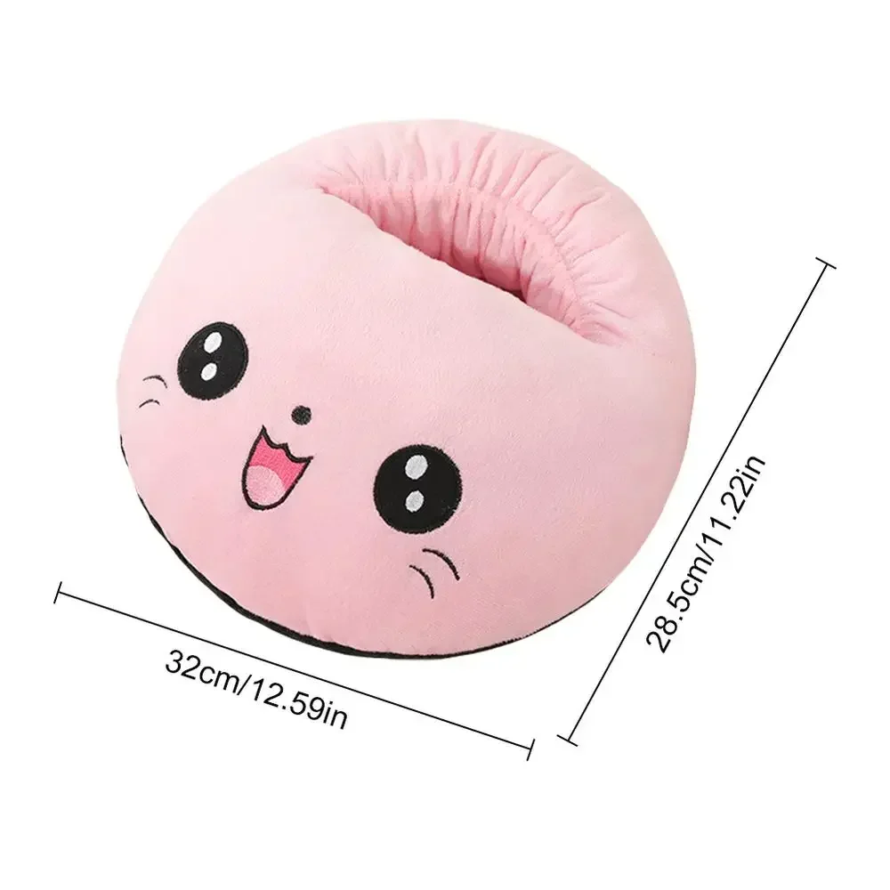 USB Foot Warmer Thermal Heater for Soft Plush Warm Cover Electric Heating Feet for Home Bedroom