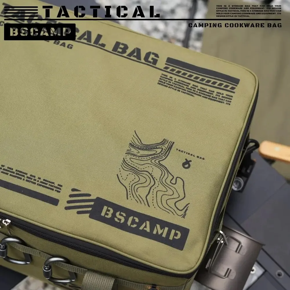 42L Outdoor storage bag Large capacity folding storage box Picnic camping equipment storage box Portable waterproof